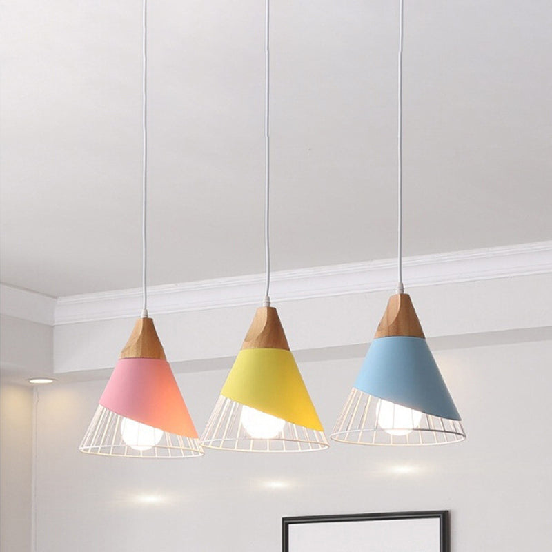 Simplicidad moderna colgada colgando lámpara pendnant luces colgantes colgantes de aluminio para restaurante