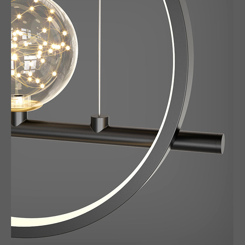 Modern Straight Bars Island Chandelier Lights Metal Chandelier Lamp