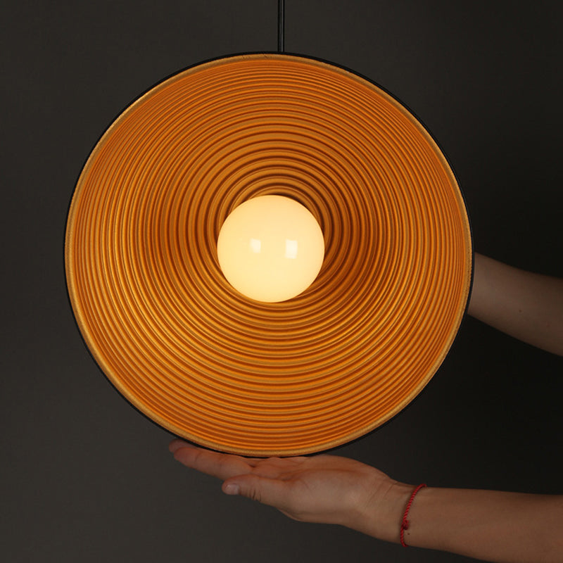 Black Dome Commercial Pendant Lighting Industrial Metal Restaurant Hanging Light Fixture