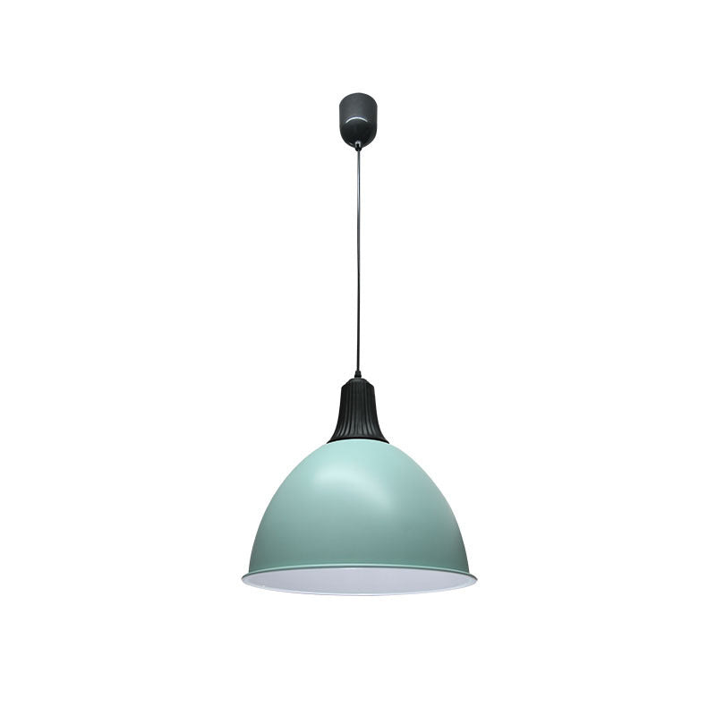 Contemporary Style Dome Pendant Light Kit Metal Dinning Room Hanging Pendant Lamp