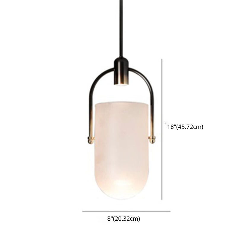 Emmervormig glas hangend licht minimalisme moderne suspensieverlichting voor bed voor bed