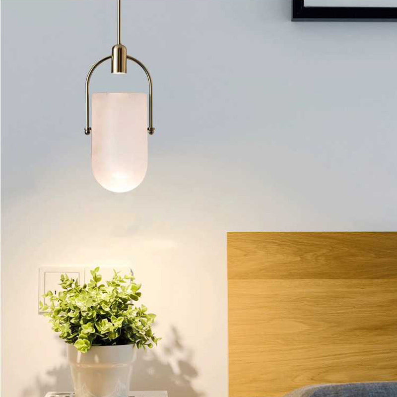 Emmervormig glas hangend licht minimalisme moderne suspensieverlichting voor bed voor bed