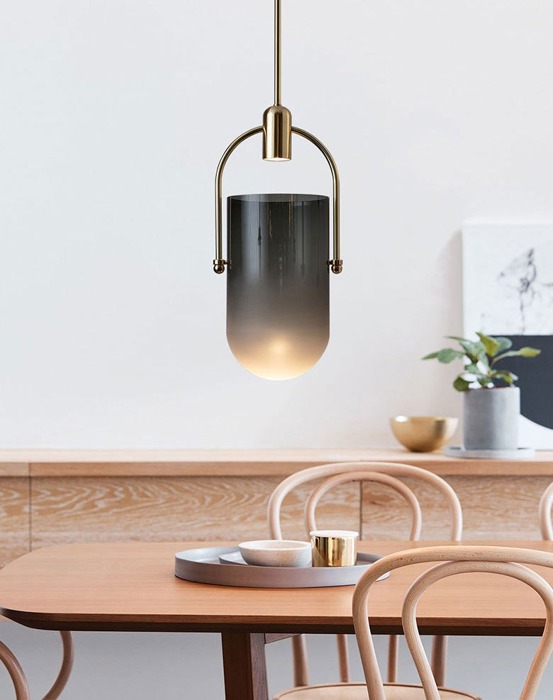 Emmervormig glas hangend licht minimalisme moderne suspensieverlichting voor bed voor bed