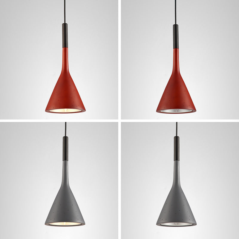 Hars taps toelopend hangende licht Noordse moderne stijl 1 lichte eettafel plafond hanglamp