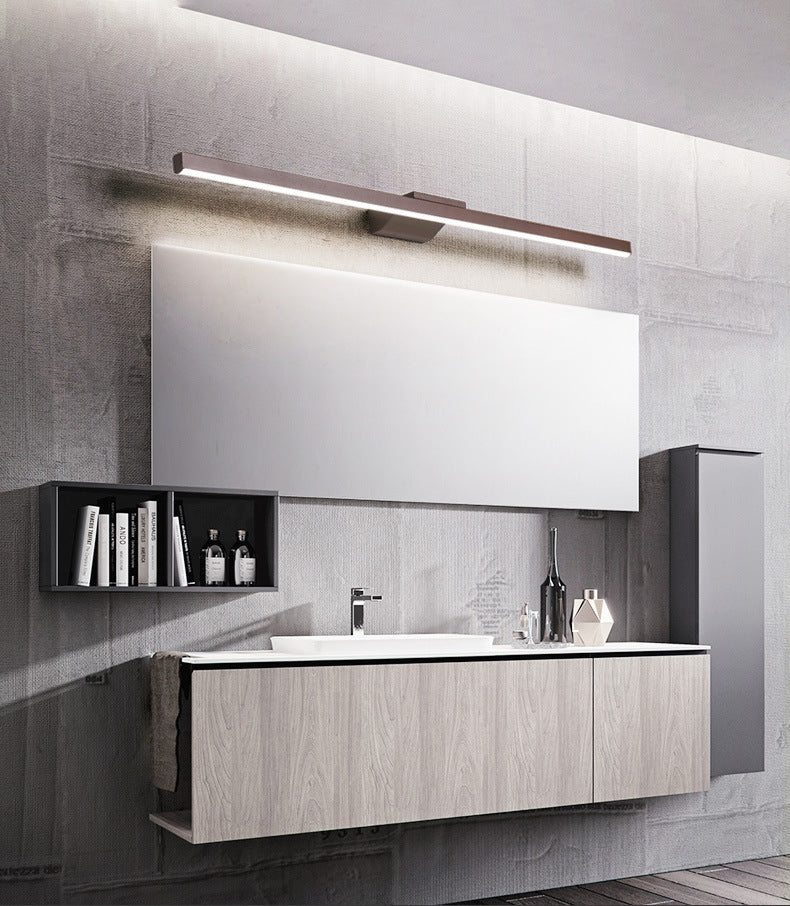 Éclairage d'applications de mur droit simplicité acrylique LED LED Salle de bain Appareau d'éclairage dans le café