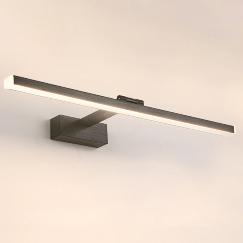 Acrylic Elongated Wall Light Fixture Simplicity LED Sconce Light Fixture for Bathroom