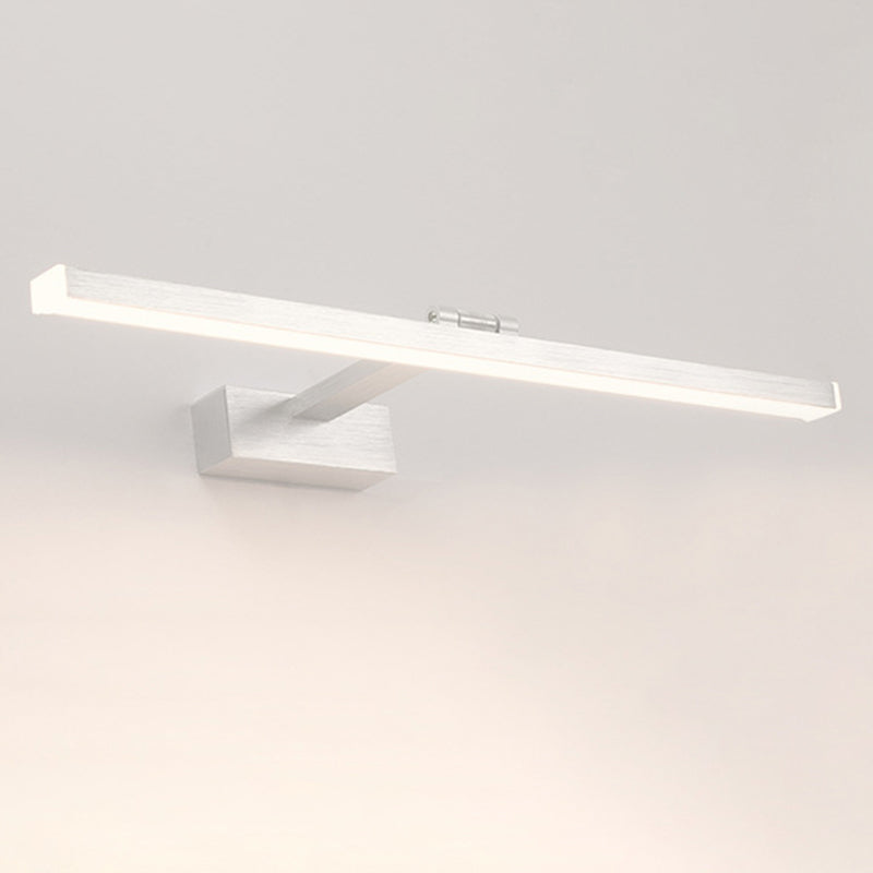 Acrylic Elongated Wall Light Fixture Simplicity LED Sconce Light Fixture for Bathroom