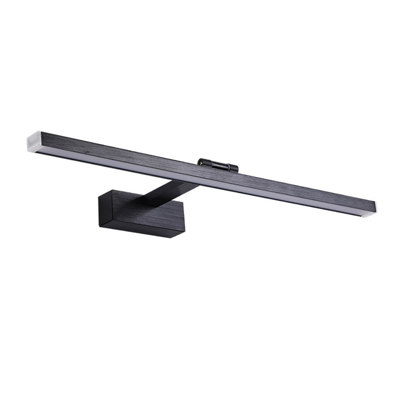 Acrylic Elongated Wall Light Fixture Simplicity LED Sconce Light Fixture for Bathroom