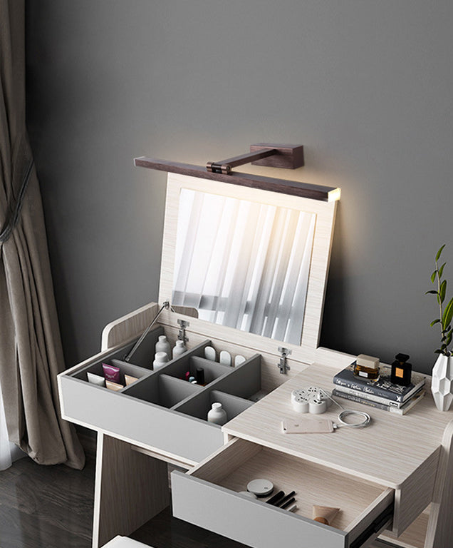 Acrylic Elongated Wall Light Fixture Simplicity LED Sconce Light Fixture for Bathroom