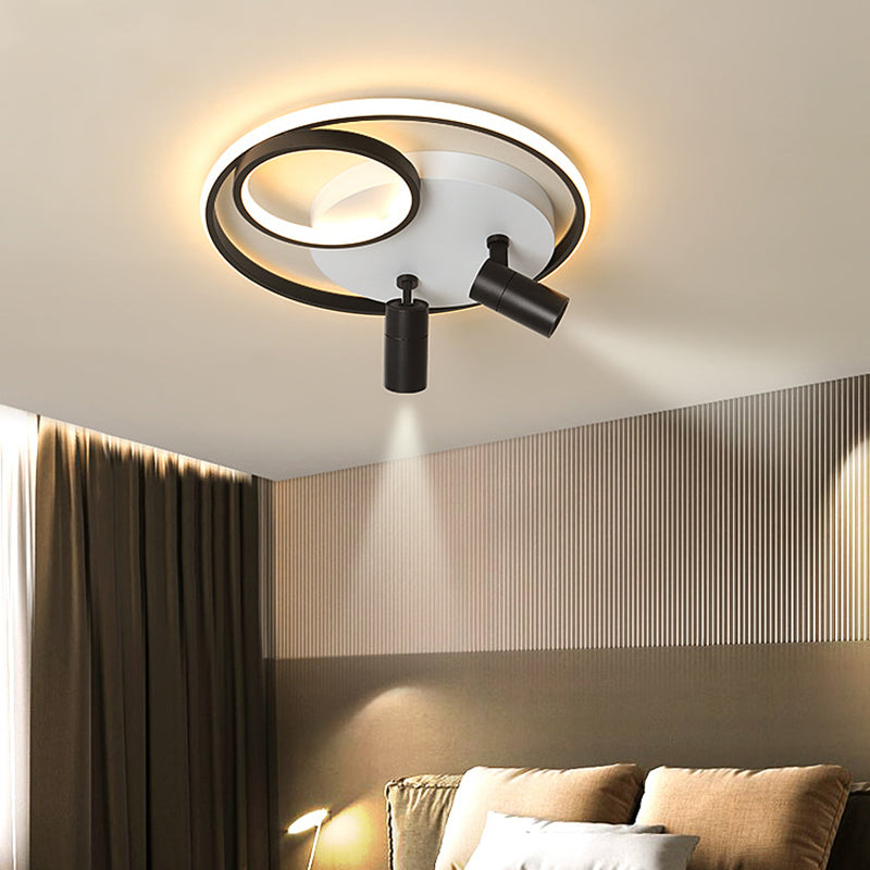 Modern LED Track Lighting Fixtures Flush Mount Lighting Hotel Light Bar Light Room Light in Nordic Style