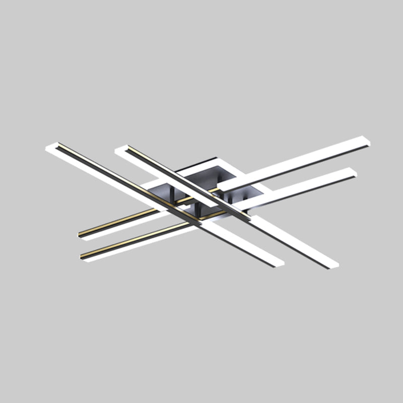 Plafonnier Spoutnik à 4 lumières, nouveau plafonnier moderne en aluminium pour chambre à coucher