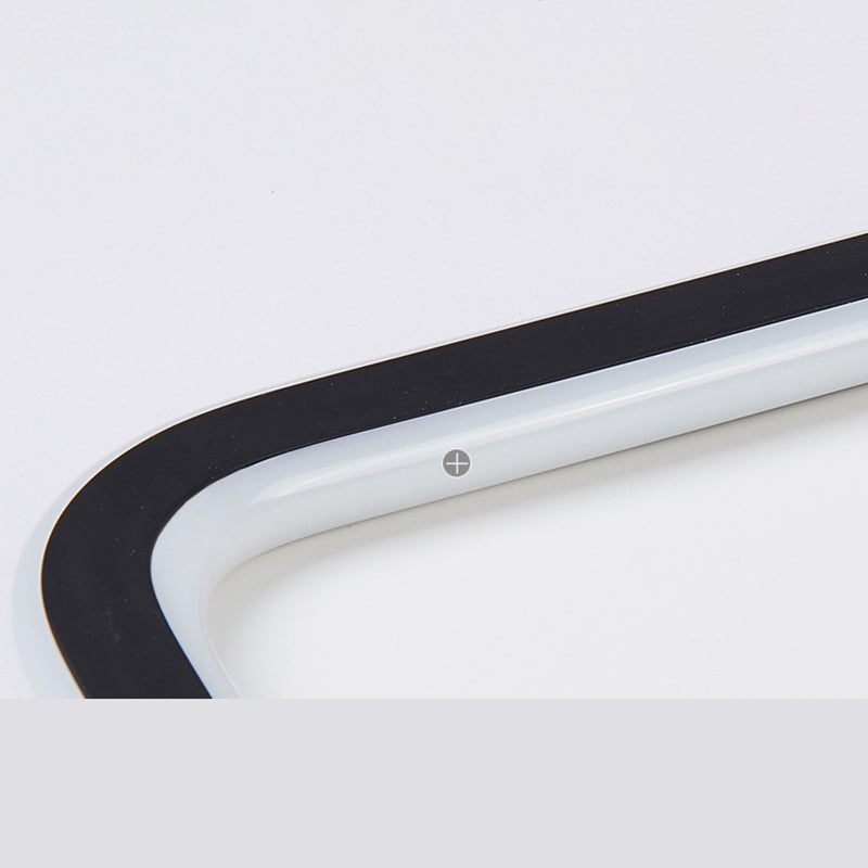 Voyant moderne LED Ultra-slim Square Flush Mount Ceiling Light Bedroom Light Restaurant Light in Nordic Style