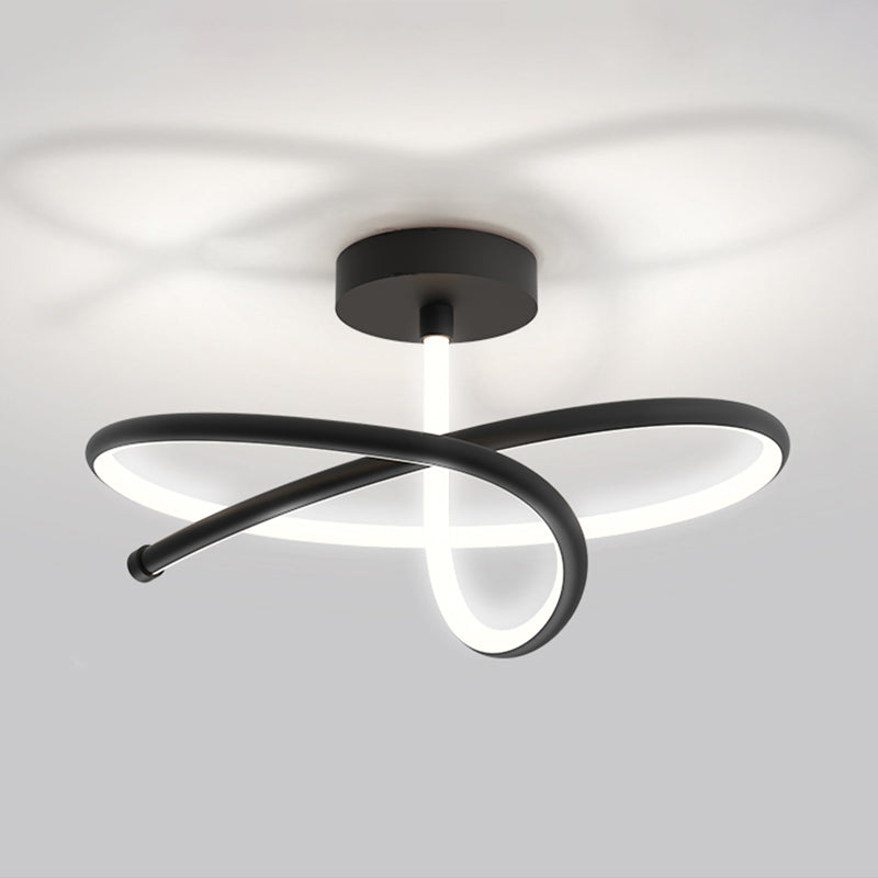 Nuevo Luces de techo LED lineales de estilo moderno, lámpara de montaje empotrado