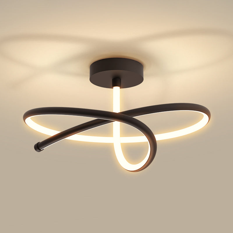 Nuevo Luces de techo LED lineales de estilo moderno, lámpara de montaje empotrado
