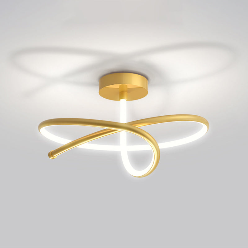 Nuevo Luces de techo LED lineales de estilo moderno, lámpara de montaje empotrado