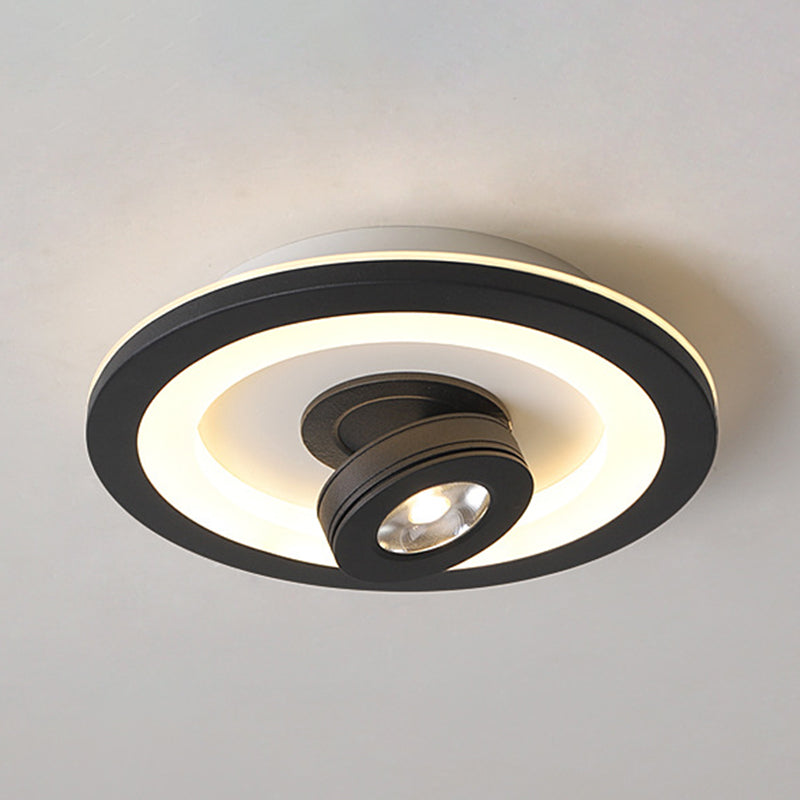 Modern Flush Mount Light Ceiling Track Lighting 1-Light LED Flush Mount Corridor Light Restaurant Light