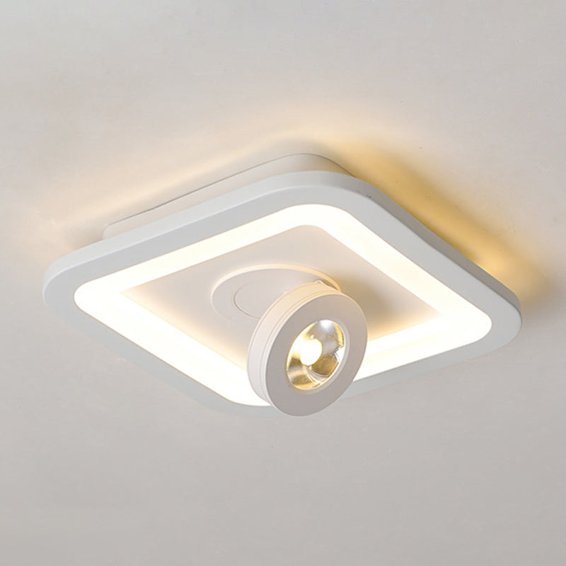 Modern Flush Mount Light Ceiling Track Lighting 1-Light LED Flush Mount Corridor Light Restaurant Light