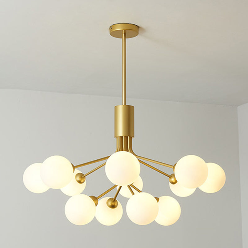 Minimalist Bubble Chandelier Pendant Light Glass Living Room Chandelier Light Fixture