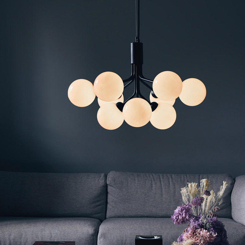 Minimalist Bubble Chandelier Pendant Light Glass Living Room Chandelier Light Fixture