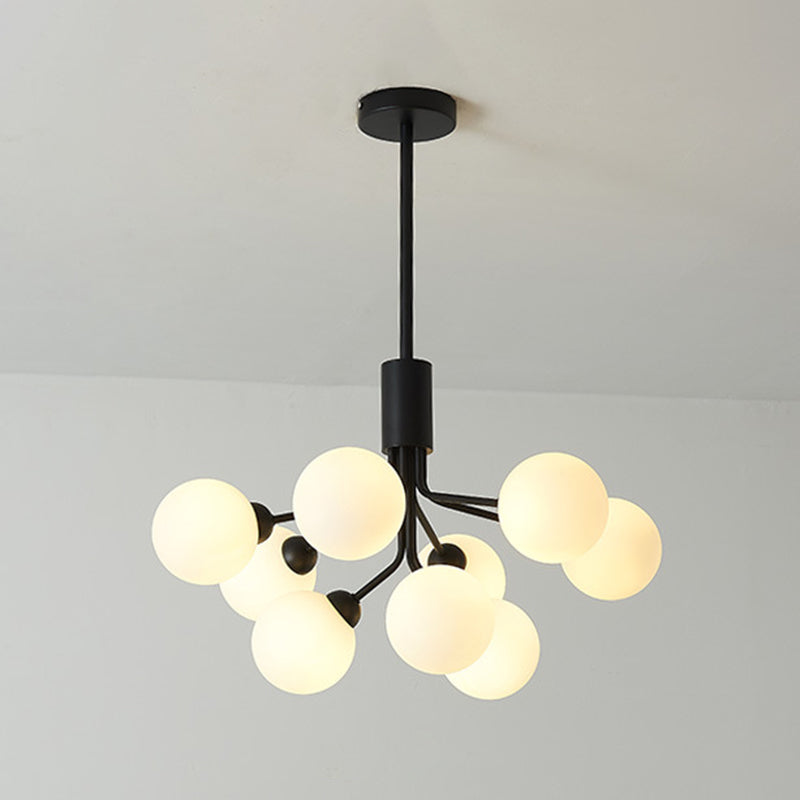 Minimalist Bubble Chandelier Pendant Light Glass Living Room Chandelier Light Fixture
