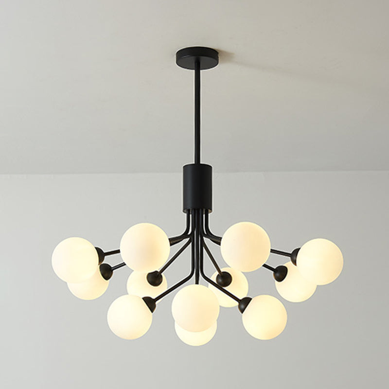 Minimalist Bubble Chandelier Pendant Light Glass Living Room Chandelier Light Fixture