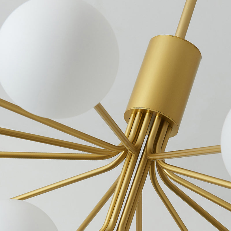 Minimalist Bubble Chandelier Pendant Light Glass Living Room Chandelier Light Fixture