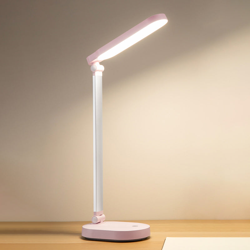 Modern Table Lamp With Usb Port Plastic Table Light
