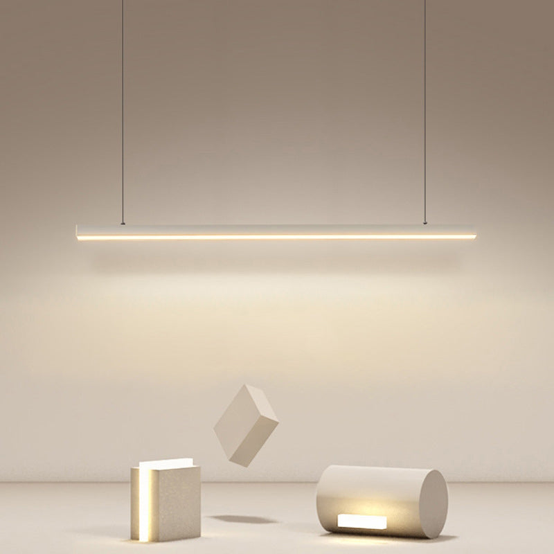 Linear Isola Lighting Acrilic Contemporary Simplicity Fishings a sospensione per il ristorante