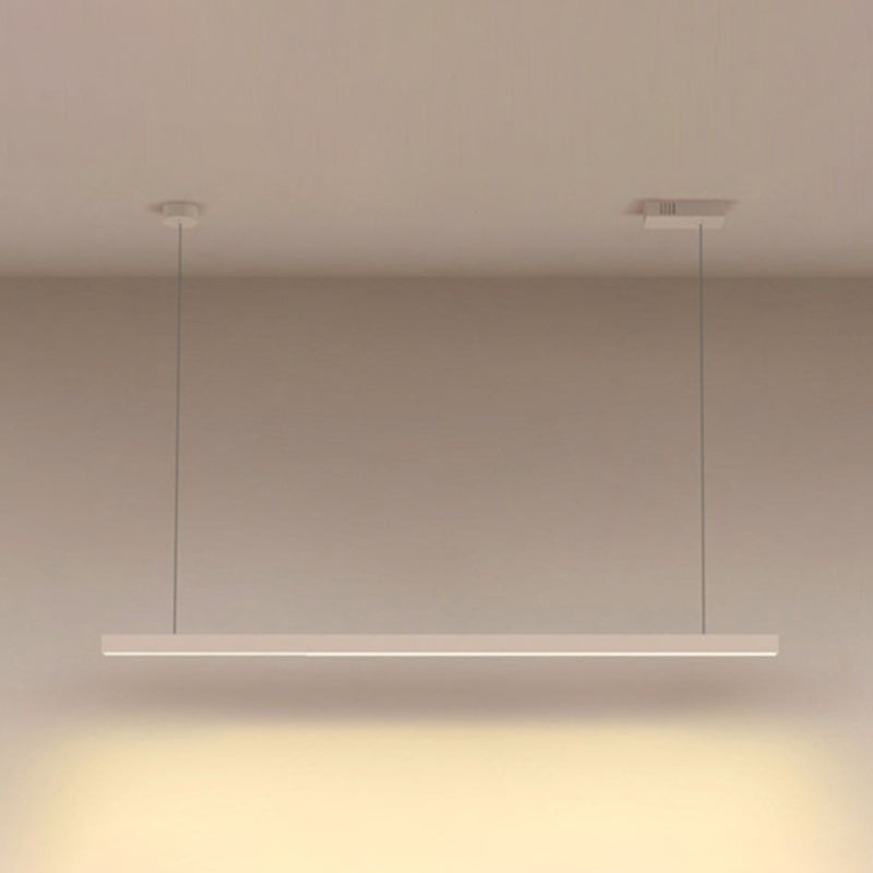 Linear Isola Lighting Acrilic Contemporary Simplicity Fishings a sospensione per il ristorante