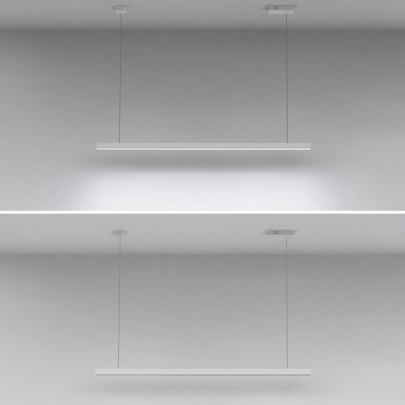 Linear Isola Lighting Acrilic Contemporary Simplicity Fishings a sospensione per il ristorante