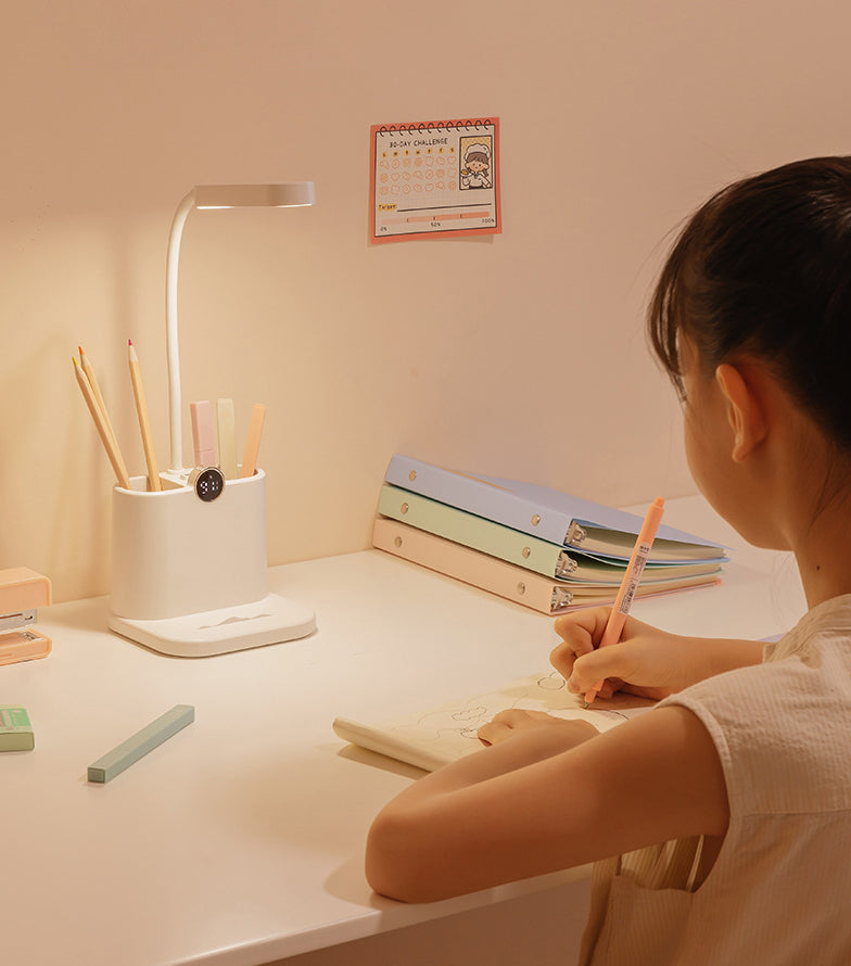 Modern Table Light Table Light With Usb Port Plastic 1 Light Table Lamp