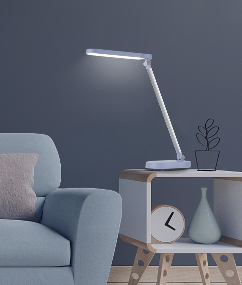 Modern Table Lamp With Usb Port Plastic Table Light