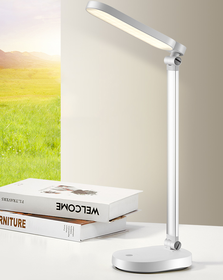 Modern Table Lamp With Usb Port Plastic Table Light
