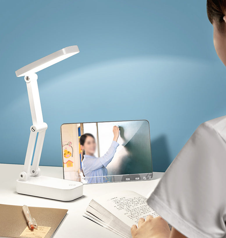 Modern Dimmable LED Table Lamp Plastic Table Light
