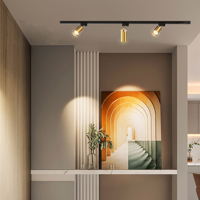 Moderne LED Beleuchtung minimalistisch Stil Oberfläche montiert und justierbar Solid Wood Downlight für Living Room Home ohne Hauptlicht