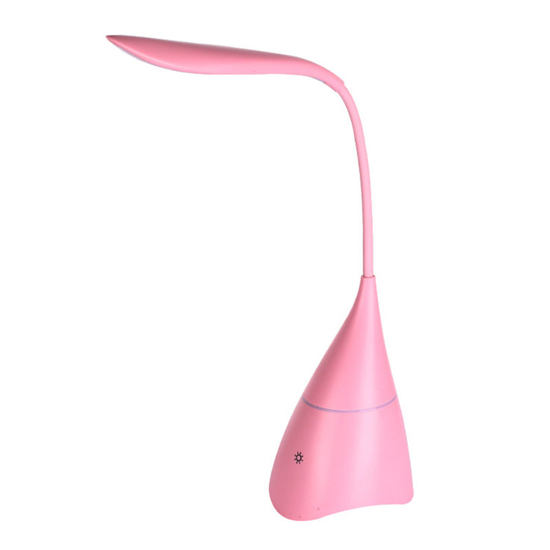 Lumière de table moderne avec interrupteur tactile en plastique 1 lampe de table légère