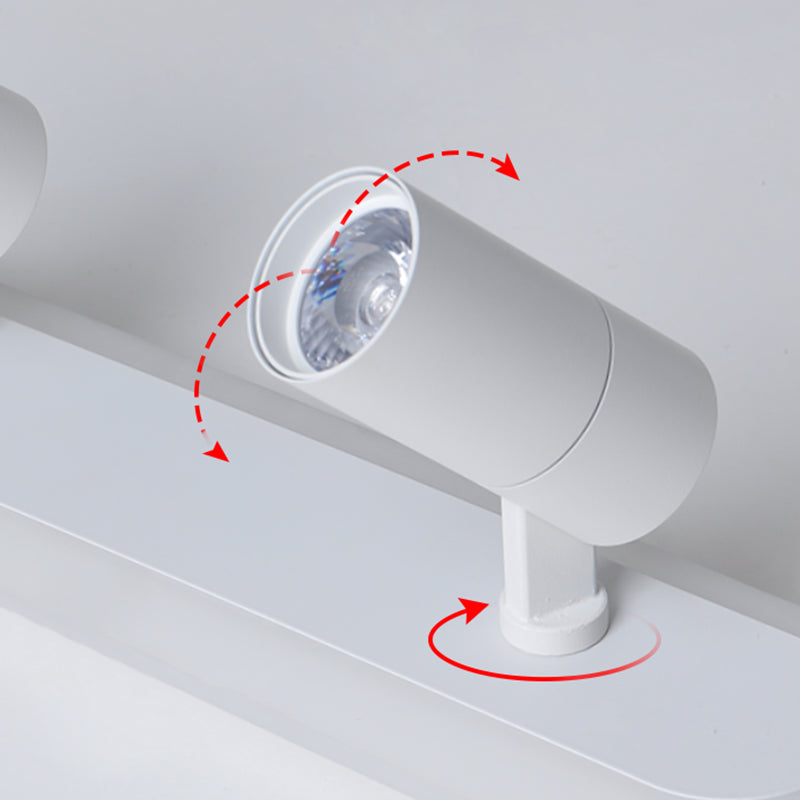 Moderne inbouwverlichting LED-railverlichtingsarmaturen Wit slaapkamerlicht Restaurantlicht