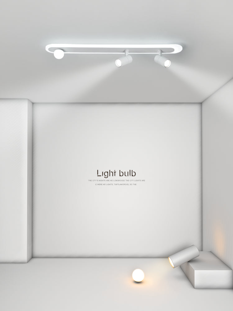 Moderne inbouwverlichting LED-railverlichtingsarmaturen Wit slaapkamerlicht Restaurantlicht