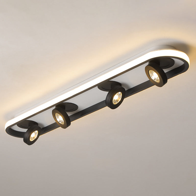 Flush Mount Lighting LED Flush Mount Ceiling Light Acrylic Light for Bedroom Living Room