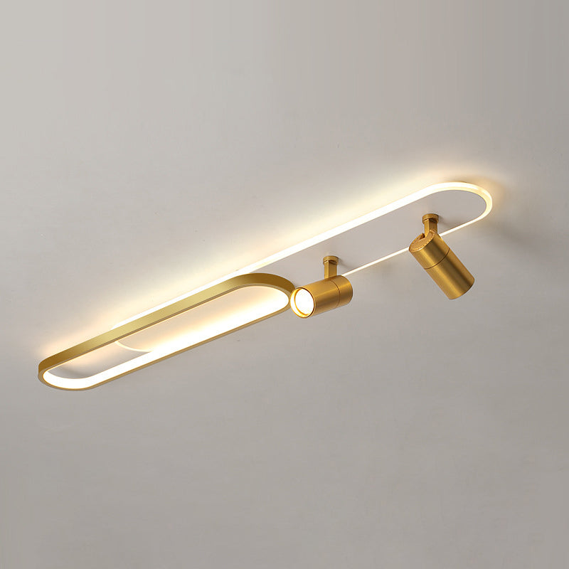 Luminaire encastré industriel Éclairage LED Éclairage encastré linéaire Éclairage encastré à plusieurs niveaux dans la chambre ou le vestiaire