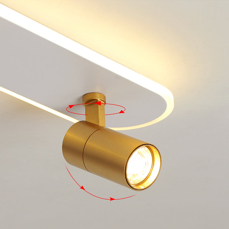 Luminaire encastré industriel Éclairage LED Éclairage encastré linéaire Éclairage encastré à plusieurs niveaux dans la chambre ou le vestiaire