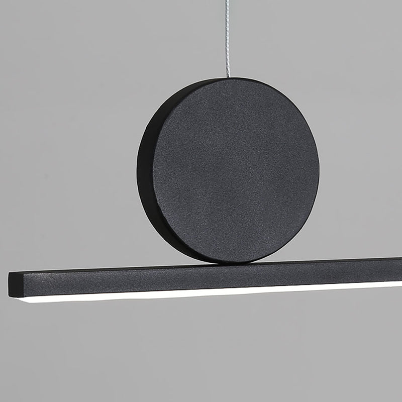 Ring Island Lighting Fixtures Acrylic Modern Simplicity Island Lighting Ideas for Restaurant