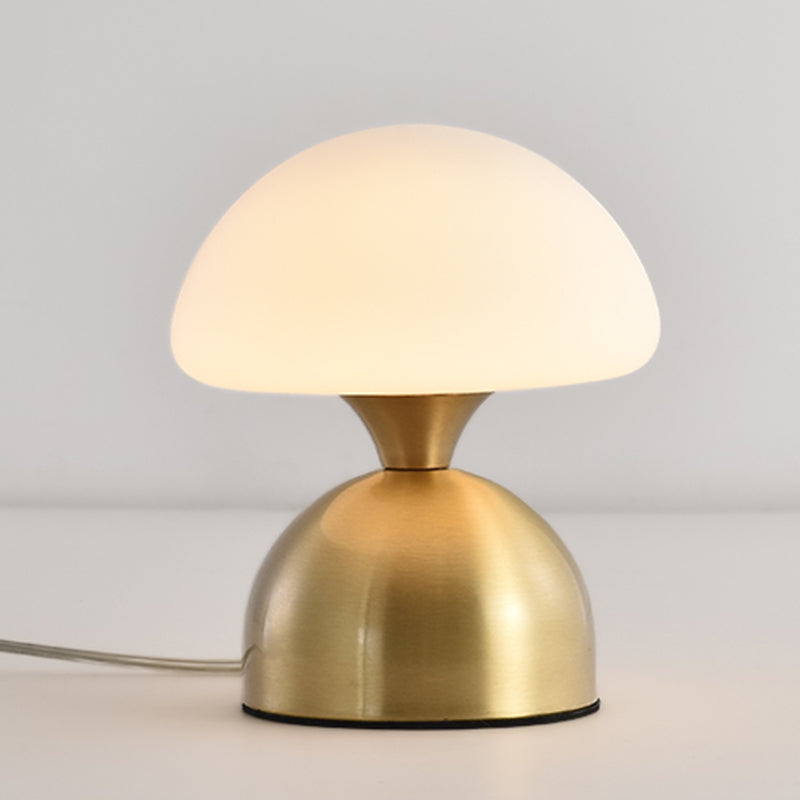 Lámpara de mesa de globo moderna 1 luz de mesa de luz