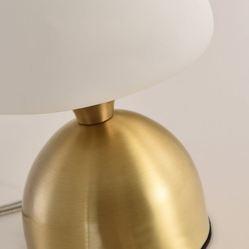 Lámpara de mesa de globo moderna 1 luz de mesa de luz