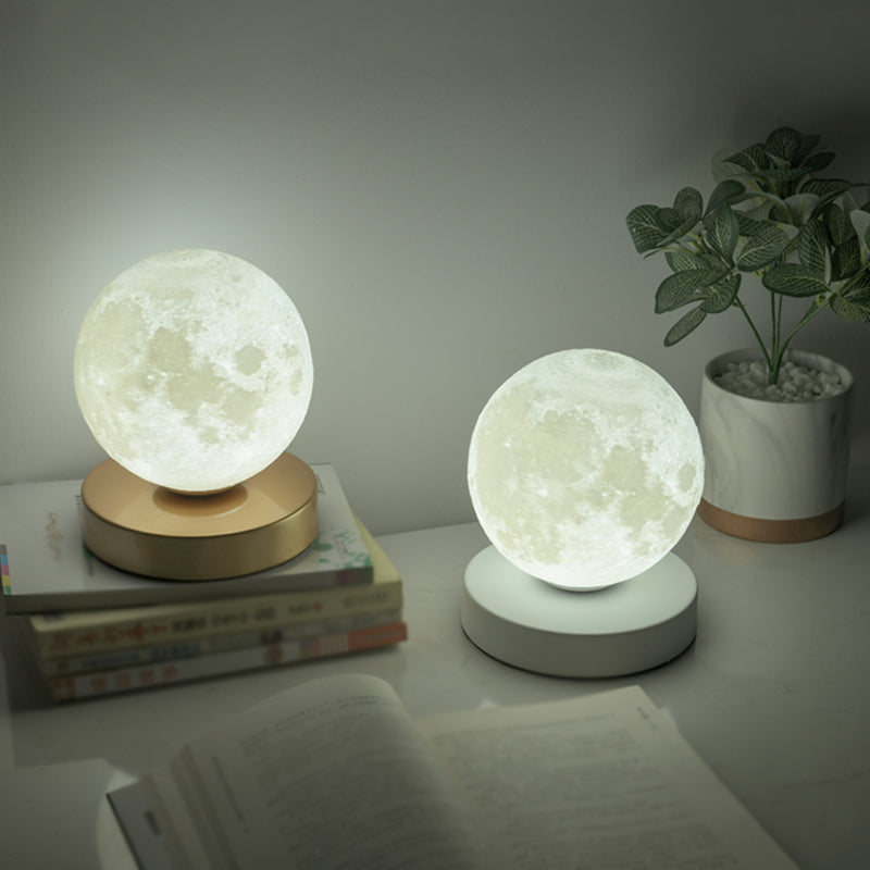 1-Licht-Globus-Tischlampe Modernes Glas Tischlicht