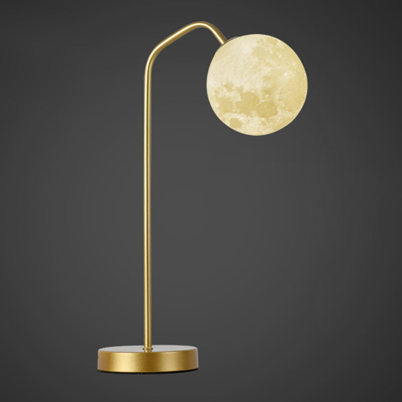 1-Licht-Globus-Tischlampe Modernes Glas Tischlicht
