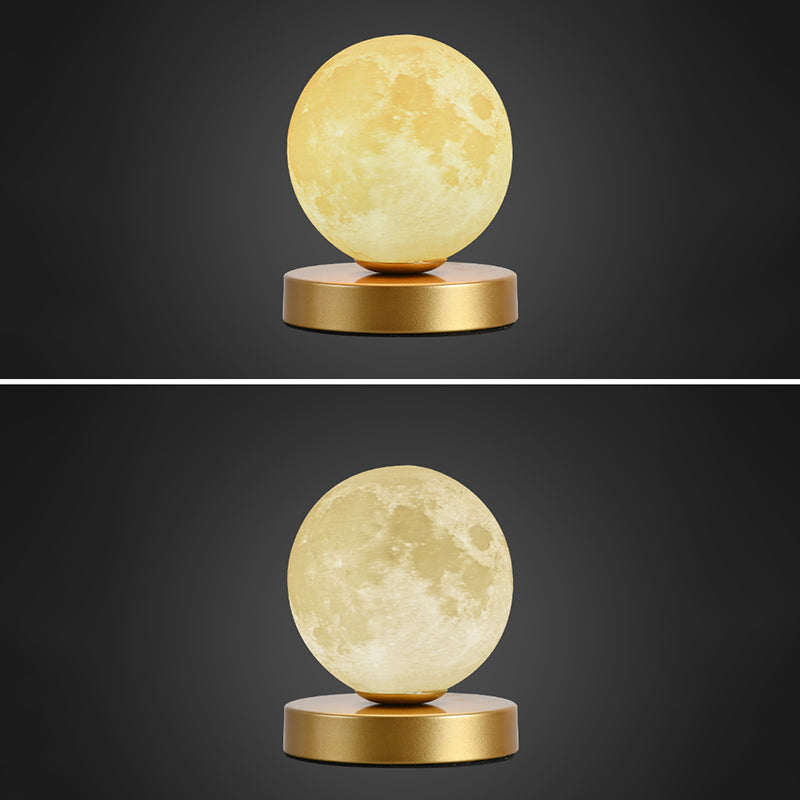 1-Licht-Globus-Tischlampe Modernes Glas Tischlicht