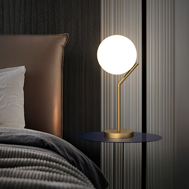 1-Licht globaler Tischlampe Modernes Glas Tischlicht