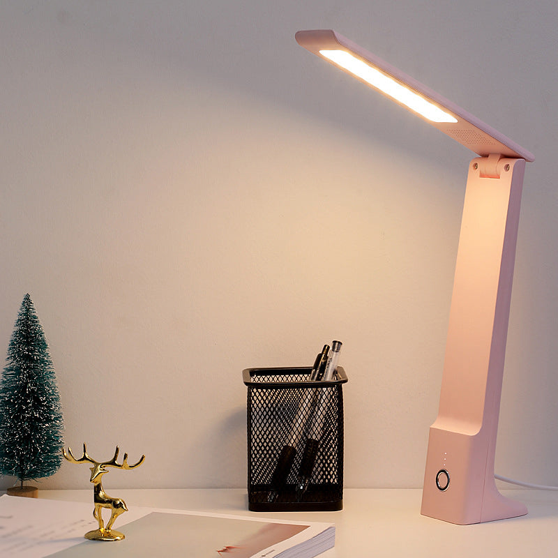 Modern Table Lamp With Usb Port Plastic Table Light