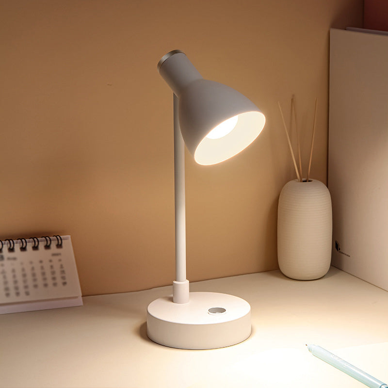 Lampada da tavolo per amaretto regolabile ad angolo 90 ° per la camera da letto